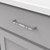 Williamsburg Collection Pull 5-1/16'' cc Black Nickel Vibed Finish P3052-BNV