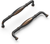 Williamsburg Collection Pull 5-1/16'' cc Oil-Rubbed Bronze Highlighted Finish P3052-OBH
