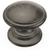 Williamsburg Collection Knob 1-1/4'' Diameter Black Nickel Vibed Finish P3053-BNV