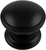 Williamsburg Collection Knob 1-1/4'' Diameter Matte Black Finish P3053-MB