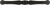 Williamsburg Collection Pull 3-1/2'' cc Matte Black Finish P3059-MB