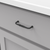 Williamsburg Collection Pull 3-1/2'' cc Matte Black Finish P3059-MB