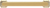 Bridges Collection Pull 3-3/4'' cc Brushed Golden Brass Finish P3232-BGB