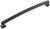 Bridges Collection Pull 8-13/16'' cc Matte Black Finish P3237-MB
