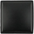 Bridges Collection Knob 1-1/4'' Square Matte Black Finish P3240-MB