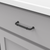 Cottage Collection Pull 3-3/4'' cc Matte Black Finish P3381-MB