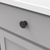 Cottage Collection Knob 1-1/2'' Diameter Matte Black Finish P3501-MB