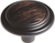 Eclipse Collection Knob 1-1/4'' Diameter Vintage Bronze Finish P413-VB
