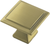 Studio II Collection Knob 1-1/4'' Square Brushed Golden Brass Finish B055555-BGB