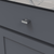 Ingot Collection Knob 1-3/8'' x 7/16'' Chrome Finish B075644-CH