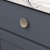 Vale Collection Knob 1-3/4'' diam Champagne Bronze Finish B076526-CBZ