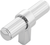 Sinclaire Collection T-Knob 2-3/8'' x 3/4'' Chrome Finish B076886-CH