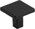 Emerge Collection Knob 1-5/16'' Square Matte Black Finish B077034-MB