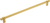 Sinclaire Collection Appliance Pull 18'' cc Brushed Golden Brass Finish B077288-BGB