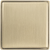 Brownstone Collection Knob 1-3/8'' Square Champagne Bronze Finish B077460-CBZ