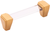 Belleclaire Collection Pull 3-3/4'' cc Crysacrylic with Brushed Golden Brass Finish B077503-BGB Belleclaire Collection Pull 3-3/4'' cc Crysacrylic with Brushed Golden Brass Finish B077503-BGB
