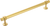 Ostia Collection Appliance Pull 12'' cc Brushed Golden Brass Finish B079396-BGB