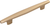 Pebble Collection Pull 6-5/16'' & 7-9/16'' (192mm) cc Champagne Bronze Finish B079715-CBZ