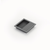 MODO Recessed Pull, Gun Metal, 3-7/8'' x 3-7/8'' Overall 1208-GM