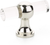 Lumiere Transitional T-Knob, Adjustable Clear Acrylic, Polished Nickel, 2'' 411-PN Lumiere Transitional T-Knob, Adjustable Clear Acrylic, Polished Nickel, 2'' 411-PN