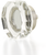 City Lights Large Multi-Sided Glass Knob, Satin Nickel, 1-3/4'' dia 53-15