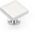 Heathrow Knob, Square, Polished Chrome, 1-1/4'' 551-26