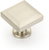 Heathrow Knob, Square, Brushed Nickel, 1-1/4'' 551-BN