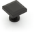 Heathrow Knob, Square, Matte Black, 1-1/4'' 551-MB