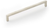 Vinci Pull, Polished White Bronze, 10'' cc 788-10-PWB