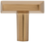 William 1-1/4'' Length Square Knob 641SBZ