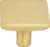Walker 1 1-5/8'' Length Square Knob 827L-BG