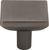 Walker 1 1-5/8'' Length Square Knob 827L-BNBDL