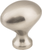 Merryville 1-1/8'' Length Oval Knob 897SN