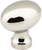 Bordeaux 1-3/16'' Length Oval Knob 3990-NI