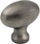 Lyon 1-9/16'' Length Oval Knob 3991BNBDL