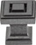 Delmar 1'' Length Square Knob 585DACM