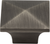 Cairo 1-1/4'' Length Square Knob 595BNBDL