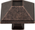 Tahoe 1-1/2'' Length Square Knob 602DMAC