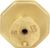 Wheeler 1-1/4'' Length Geometric Knob 678BG