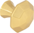 Wheeler 1-1/4'' Length Geometric Knob 678BG