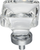 Harlow 1-3/8'' Length Square Knob G140L-PC