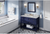 Adler 48'' Hale Blue Vanity, Calacatta Vienna Quartz Vanity Top, undermount rectangle bowl VKITADL48BLCQR