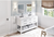 Wavecrest 60'' White Vanity, double bowl VN2WAV-60-WH-NT