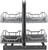15'' Polished Chrome STORAGE WITH STYLE® Full-Height Blind Corner Organizer SWS-BCFH15PC