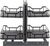15'' Black Nickel STORAGE WITH STYLE® Blind Corner Organizer SWS-BCS15BN 15'' Black Nickel STORAGE WITH STYLE® Blind Corner Organizer SWS-BCS15BN
