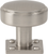 Benning Knob With Backplate 1 1/4'' Brushed Nickel A540-BRN