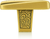 Chester Rectangle Knob, Museum Gold Finish 10576MG