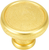 Winchester Round Knob, Satin Gold 10643SG