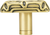 Bubble Rectangle Knob, Museum Gold 10688MG