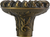 Edgar Berebi Nantucket Knob In Vintage Bronze Plate 7177VB